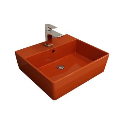 Bocchi Milano Lavabo 50 cm Parlak Turuncu 1216-012-0126 - BOCCHI