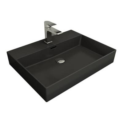 Bocchi Milano Lavabo 60 Cm Mat Antrasit 1376-020-0126 - BOCCHI