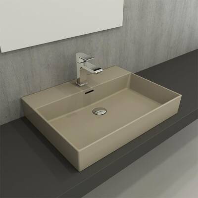 Bocchi Milano Lavabo 60 Cm Mat Kaşmir 1376-011-0126 - BOCCHI (1)