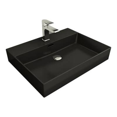 Bocchi Milano Lavabo 60 Cm Mat Siyah 1376-004-0126 - BOCCHI