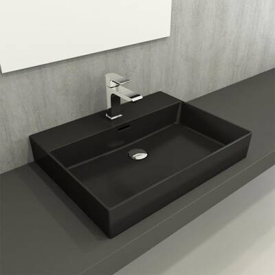 Bocchi Milano Lavabo 60 Cm Mat Siyah 1376-004-0126 - BOCCHI (1)