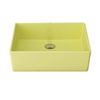 Bocchi Milano Lavabo Çanak 50 cm Mat Sarı 1215-026-0125 - BOCCHI