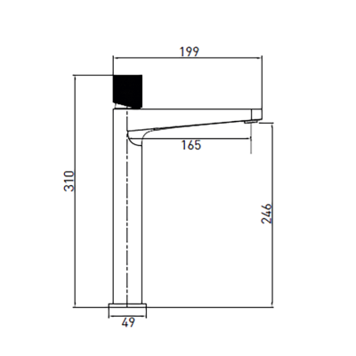 Bocchi New Age Altın Çanak Lavabo Bataryası - BOCCHI (1)
