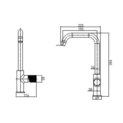 Bocchi New Age Altın Mutfak Eviye Bataryası - BOCCHI (1)