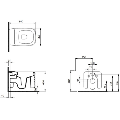 Bocchi New Age Asma Bide Mat Siyah - BOCCHI (1)