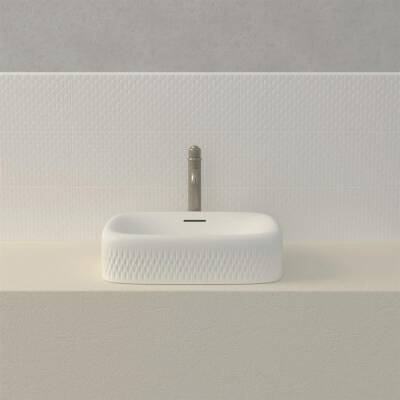 Bocchi New Age Çanak Lavabo 56 Cm Mat Beyaz 1411-002-0125 - BOCCHI (1)