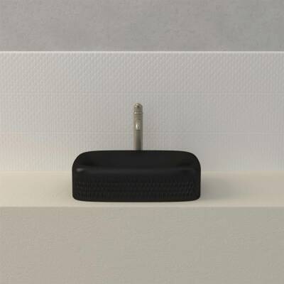 Bocchi New Age Çanak Lavabo 56 Cm Mat Siyah 1411-004-0125 - BOCCHI (1)