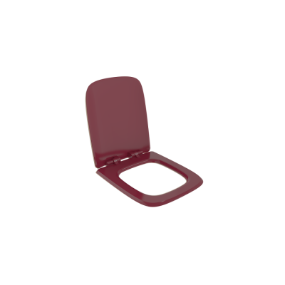 Bocchi New Age Klozet Kapağı Parlak Burgonya Bordosu - BOCCHI