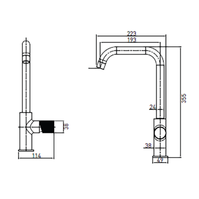 Bocchi New Age Krom Mutfak Eviye Bataryası - BOCCHI (1)