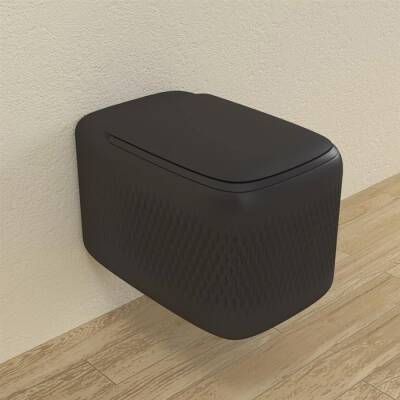 Bocchi New Age Rimless Asma Klozet Mat Antrasit Kapak Hariçtir 1409-020-0128 - BOCCHI (1)