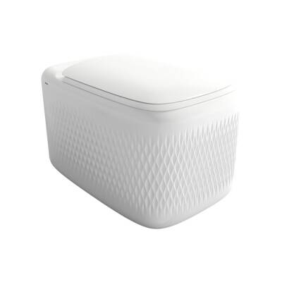 Bocchi New Age Rimless Asma Klozet Parlak Beyaz Kapak Hariçtir 1409-001-0128 - BOCCHI