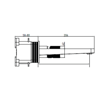 Bocchi New Age Siyah Ankastre Lavabo Bataryası - BOCCHI (1)