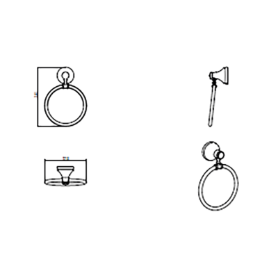 Bocchi Nuova Altın Havluluk Yuvarlak - BOCCHI (1)