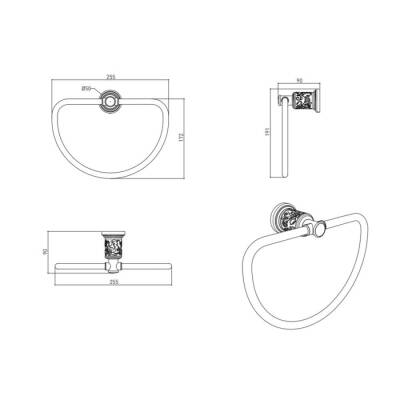 Bocchi Orient Havluluk Yuvarlak Krom 3002 0004 - BOCCHI (1)