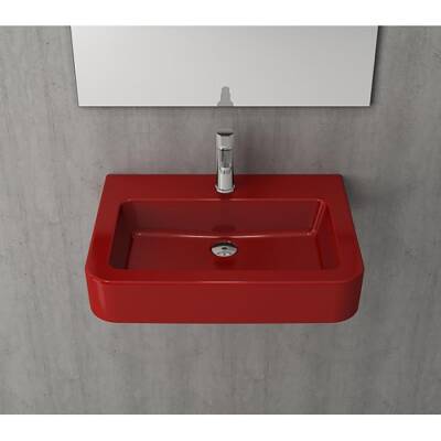 Bocchi Parman Lavabo, 65 cm, Parlak Kırmızı 1123-019-0126 - BOCCHI (1)