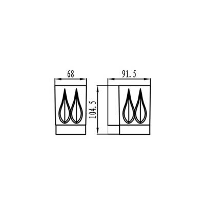 Bocchi Pisa Diş Fırçalık Tezgah Üstü Krom 3011 0007 - BOCCHI (1)