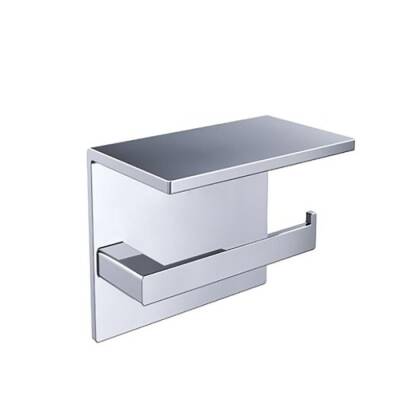 Bocchi Pisa Tuvalet Kağıtlık Etajerli Krom 3011 0005 - BOCCHI