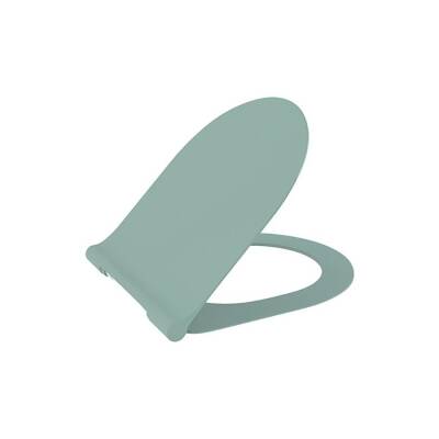 Bocchi Pure Slim Klozet Kapağı Mat Mint Yeşil A0333-033 - BOCCHI
