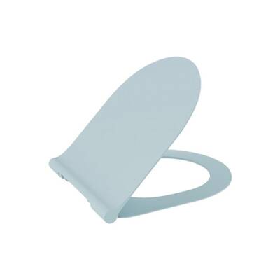 Bocchi Pure Slim Klozet Kapağı Yavaş Kapanır Mat Buz Mavi A0336-029 - BOCCHI