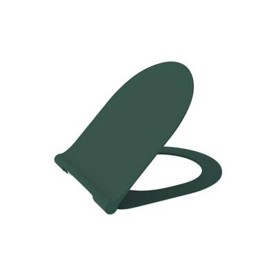 Bocchi Pure Slim Klozet Kapağı Yavaş Kapanır Mat Yeşil A0336-027 - BOCCHI