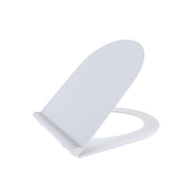 Bocchi Pure Slim Klozet Kapağı Yavaş Kapanır Parlak Beyaz A0335-001 - BOCCHI