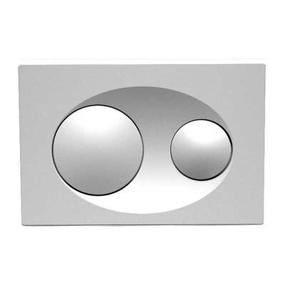 Bocchi Savio Yuvarlak Butonlu Kumanda Paneli Mat Krom 8200-0010 - BOCCHI