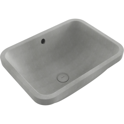 Bocchi Scala 55 cm Tezgahaltı Lavabo Mat Beton - BOCCHI