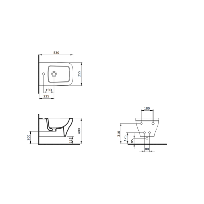 Bocchi Scala Asma Bide Mat Petrol Mavisi - BOCCHI (1)