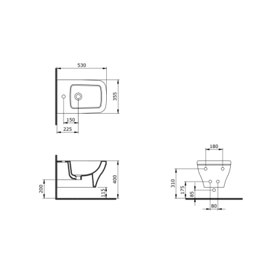 Bocchi Scala Asma Bide Parlak Mandalina Sarısı - BOCCHI (1)