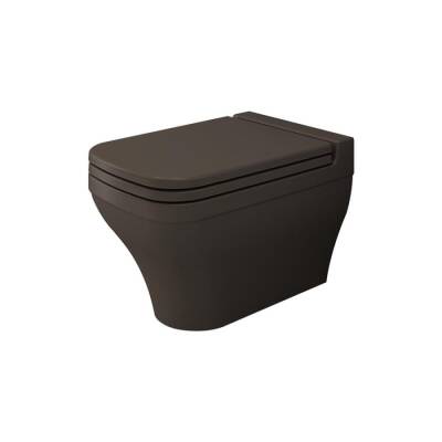 Bocchi Scala Asma Klozet Mat Kahverengi Kapak Hariç 1080-025-0128 - BOCCHI