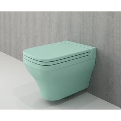 Bocchi Scala Asma Klozet Mat Mint Yeşil Kapak Hariç 1080-033-0128 - BOCCHI (1)