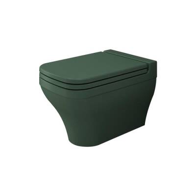 Bocchi Scala Asma Klozet Mat Yeşil Kapak Hariç 1080-027-0128 - BOCCHI