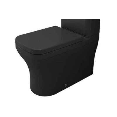 Bocchi Scala Duvara Tam Dayalı Rimless Klozet Mat Antrasit (Rezervuar ve Kapak Hariç) 1480-020-0128 - BOCCHI