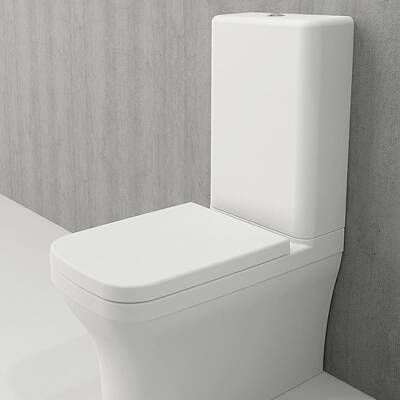 Bocchi Scala Duvara Tam Dayalı Rimless Klozet Mat Beyaz (Rezervuar ve Kapak Hariç) 1480-002-0128 - BOCCHI (1)