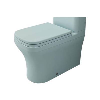 Bocchi Scala Duvara Tam Dayalı Rimless Klozet Mat Buz Mavi (Rezervuar ve Kapak Hariç) 1480-029-0128 - BOCCHI