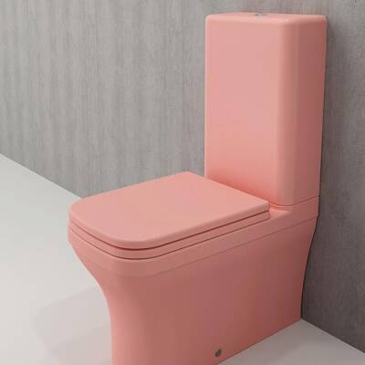 Bocchi Scala Duvara Tam Dayalı Rimless Klozet Mat Somon (Rezervuar ve Kapak Hariç) 1480-032-0128 - BOCCHI (1)