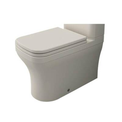 Bocchi Scala Duvara Tam Dayalı Rimless Klozet Parlak Bisküvi (Rezervuar ve Kapak Hariç) 1480-014-0128 - BOCCHI