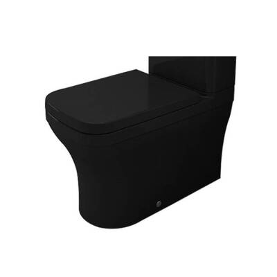 Bocchi Scala Duvara Tam Dayalı Rimless Klozet Parlak Siyah (Rezervuar ve Kapak Hariç) 1480-005-0128 - BOCCHI