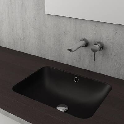 Bocchi Scala Tezgah Altı Lavabo 55 Cm Mat Siyah 1006-004-0125 - BOCCHI