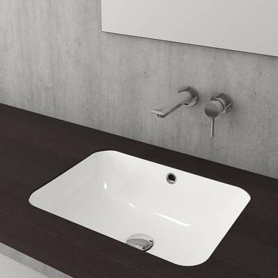 Bocchi Scala Tezgah Altı Lavabo 55 Cm Parlak Beyaz 1006-001-0125 - BOCCHI