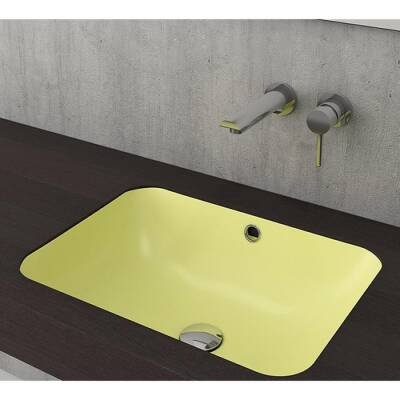 Bocchi Scala Tezgah Altı Lavabo Mat Sarı 1006-026-0125 - BOCCHI