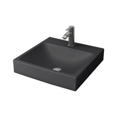 Bocchi Scala Tezgah Üstü Lavabo 48 cm Mat Antrasit 1076-020-0126 - BOCCHI