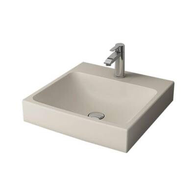 Bocchi Scala Tezgah Üstü Lavabo 48 cm Mat Yasemin 1076-007-0126 - BOCCHI