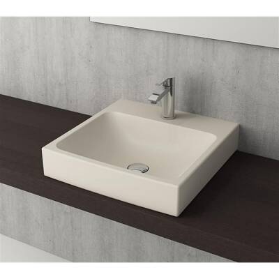 Bocchi Scala Tezgah Üstü Lavabo 48 cm Mat Yasemin 1076-007-0126 - BOCCHI (1)