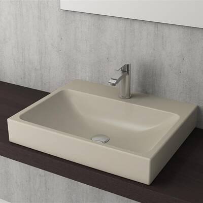 Bocchi Scala Tezgah Üstü Lavabo 60 cm Mat Kaşmir 1077-011-0126 - BOCCHI (1)