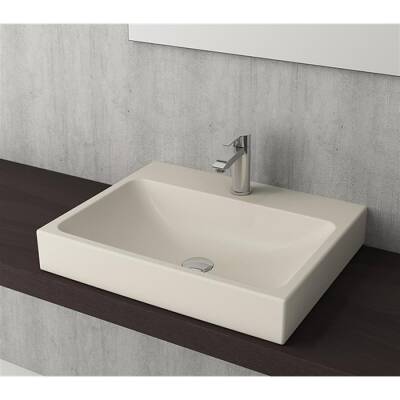Bocchi Scala Tezgah Üstü Lavabo 60 cm Mat Yasemin 1077-007-0126 - BOCCHI (1)