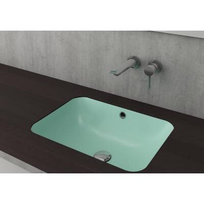 Bocchi Scala Tezgahaltı Lavabo 55 cm Mint Yeşil 1006-033-0125 - BOCCHI