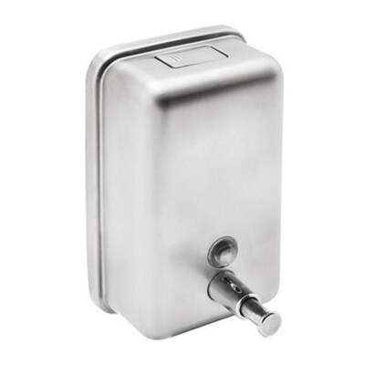 Bocchi Sıvı Sabunluk Dikey 1 Lt Mat Paslanmaz Çelik 3900 0157 - BOCCHI