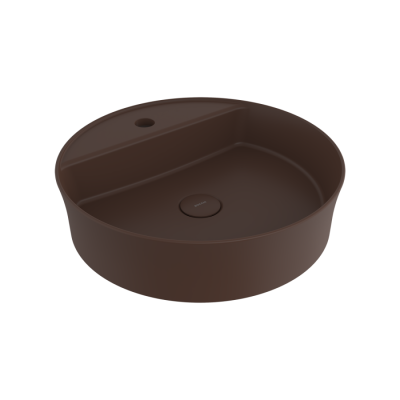 Bocchi Slim Line Yuvarlak Lavabo Mat Kahve - BOCCHI