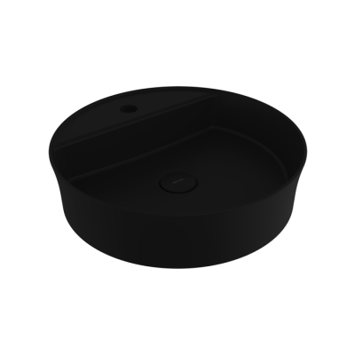 Bocchi Slim Line Yuvarlak Lavabo Mat Siyah - BOCCHI